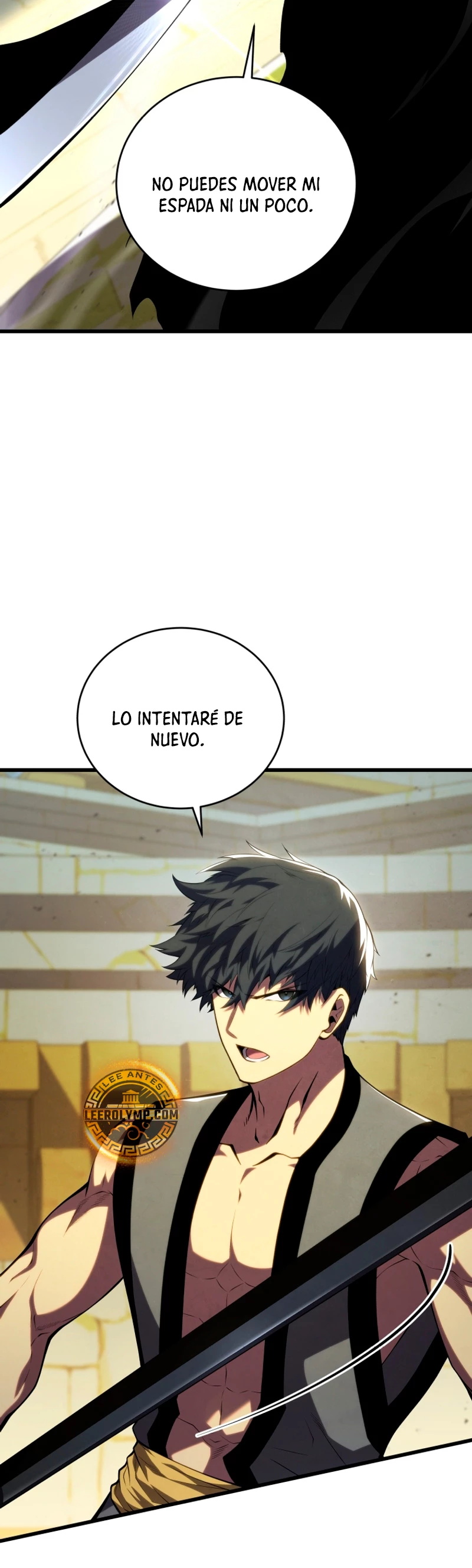El hijo menor del maestro de la espada capítulo 128, página 49