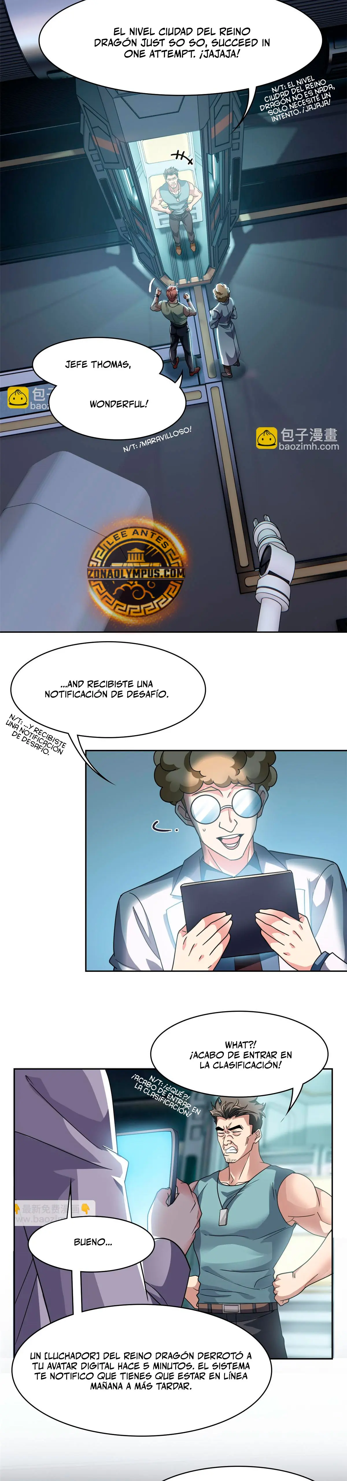 El hombre mas fuerte del manicomio capítulo 302, página 2