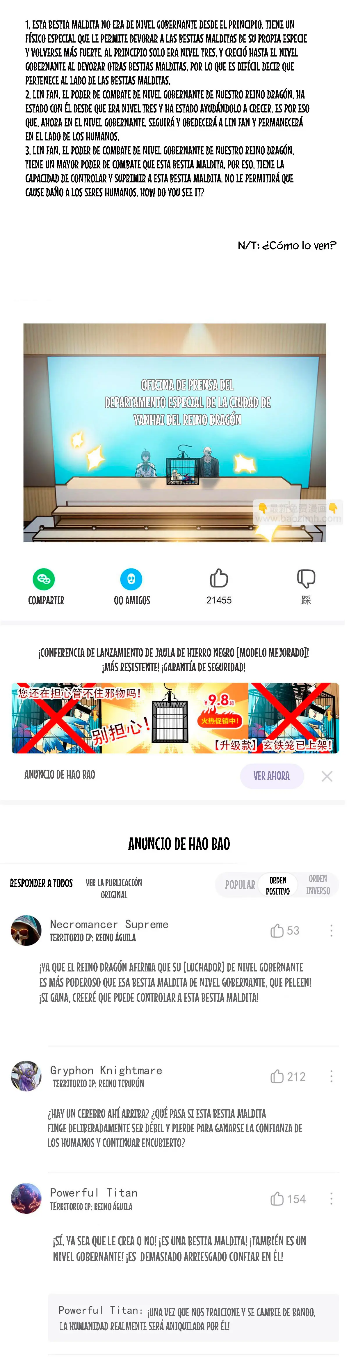 El hombre mas fuerte del manicomio capítulo 312, página 10
