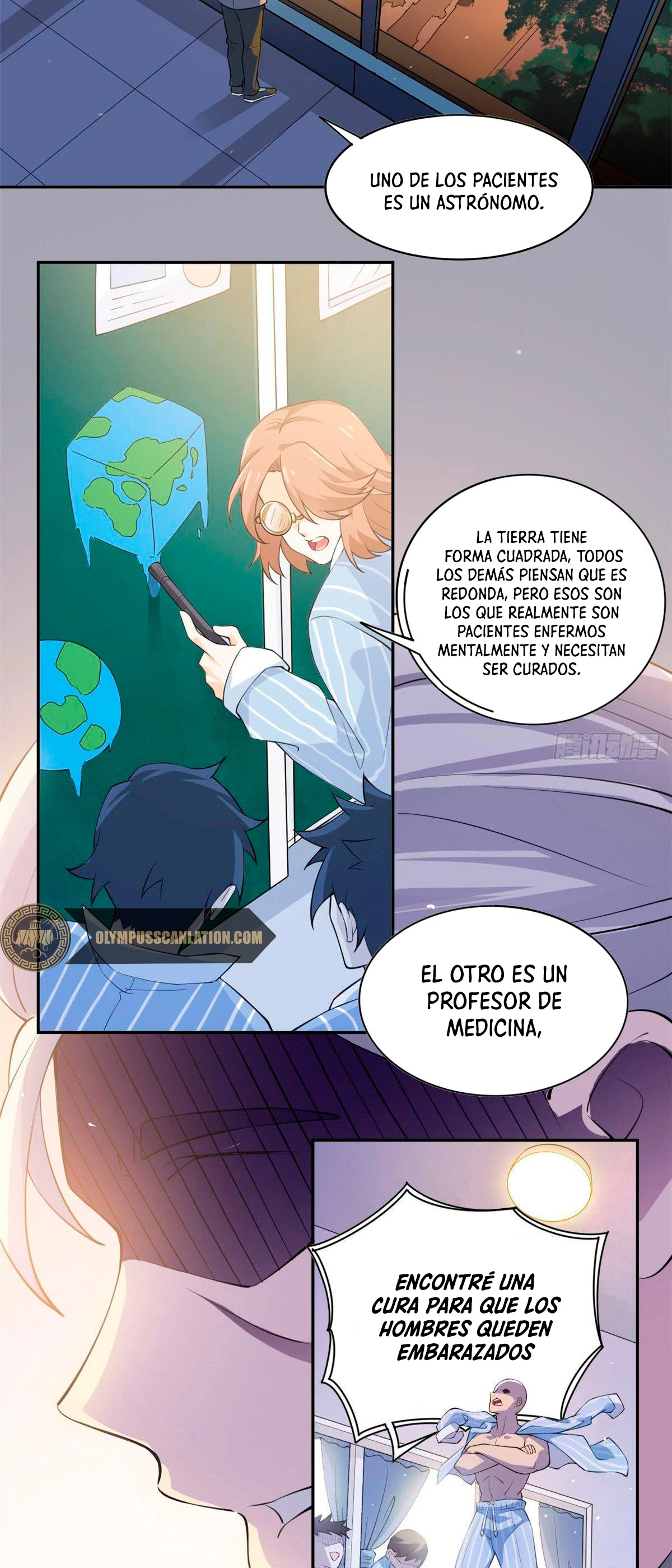 El hombre mas fuerte del manicomio capítulo 1, página 19