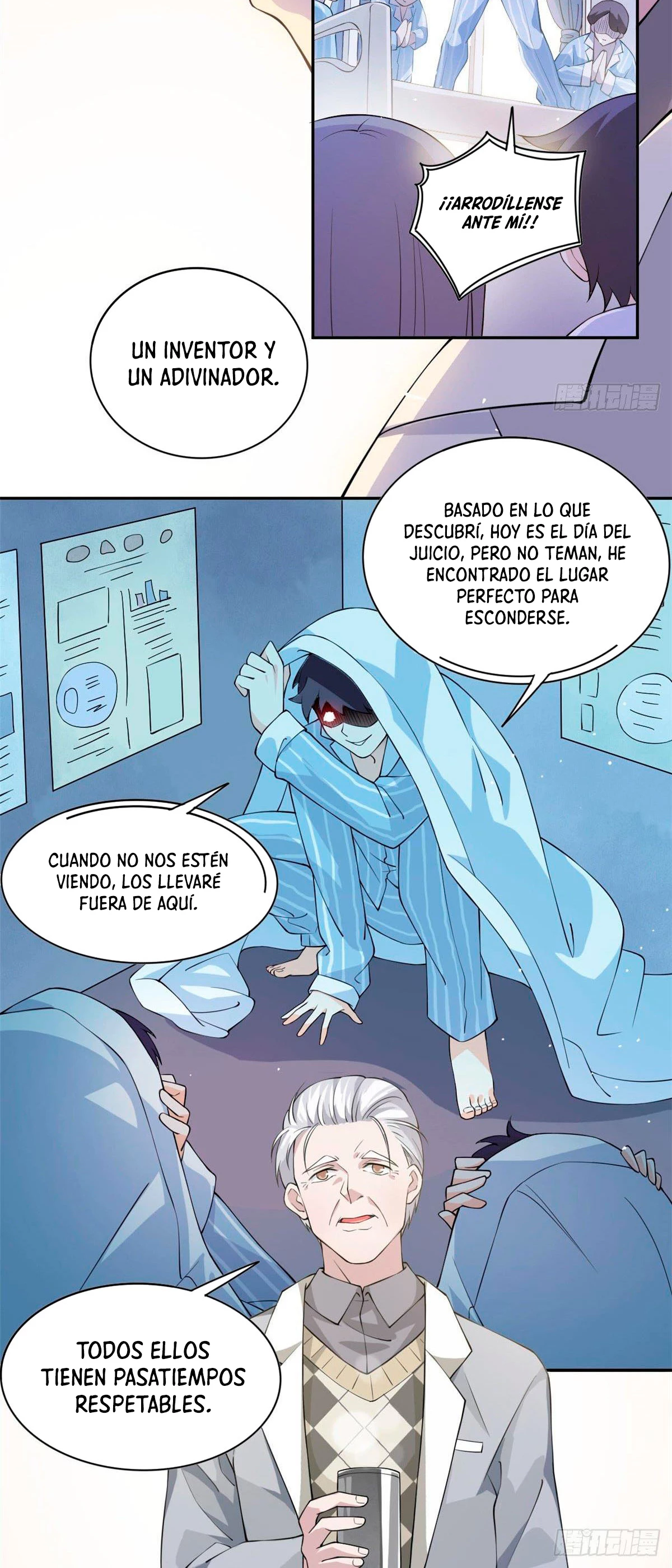El hombre mas fuerte del manicomio capítulo 1, página 20
