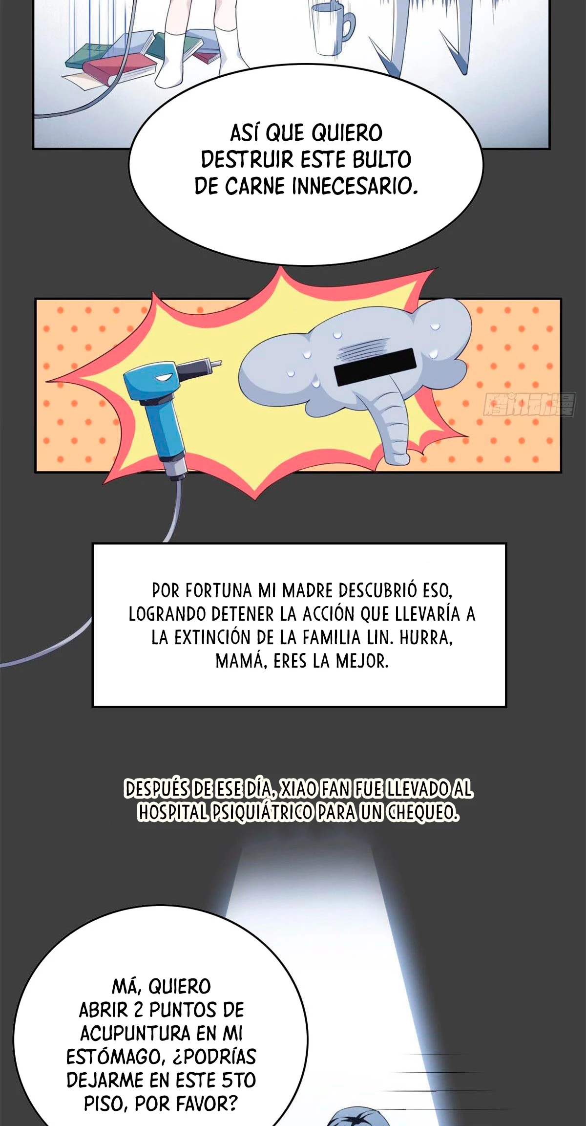 El hombre mas fuerte del manicomio capítulo 2, página 16