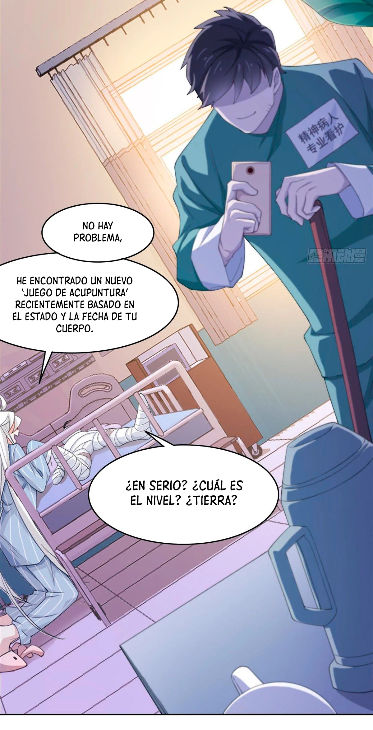 El hombre mas fuerte del manicomio capítulo 2, página 23