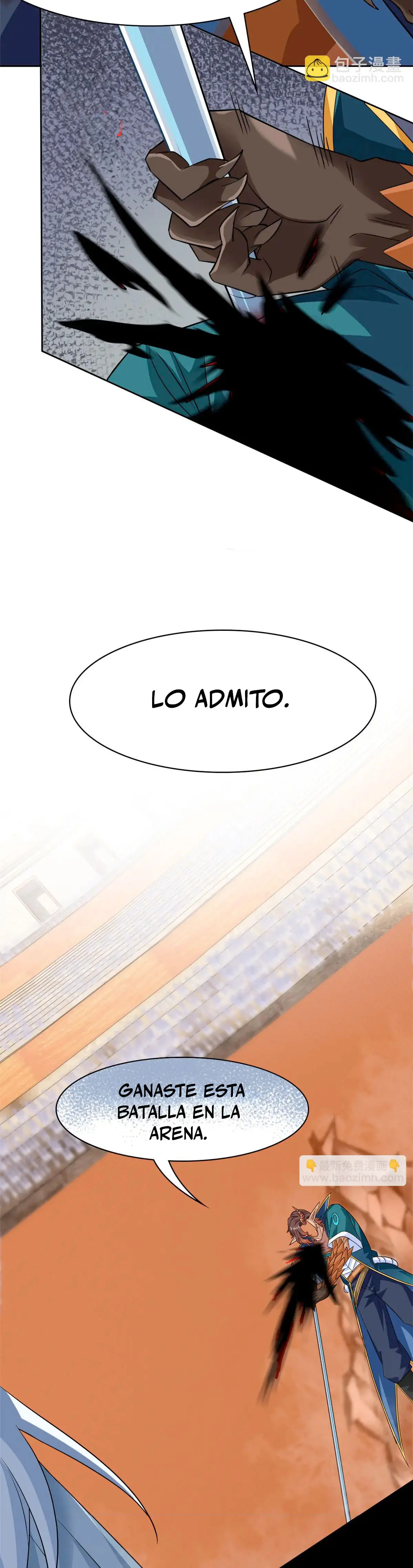El hombre mas fuerte del manicomio capítulo 345, página 27