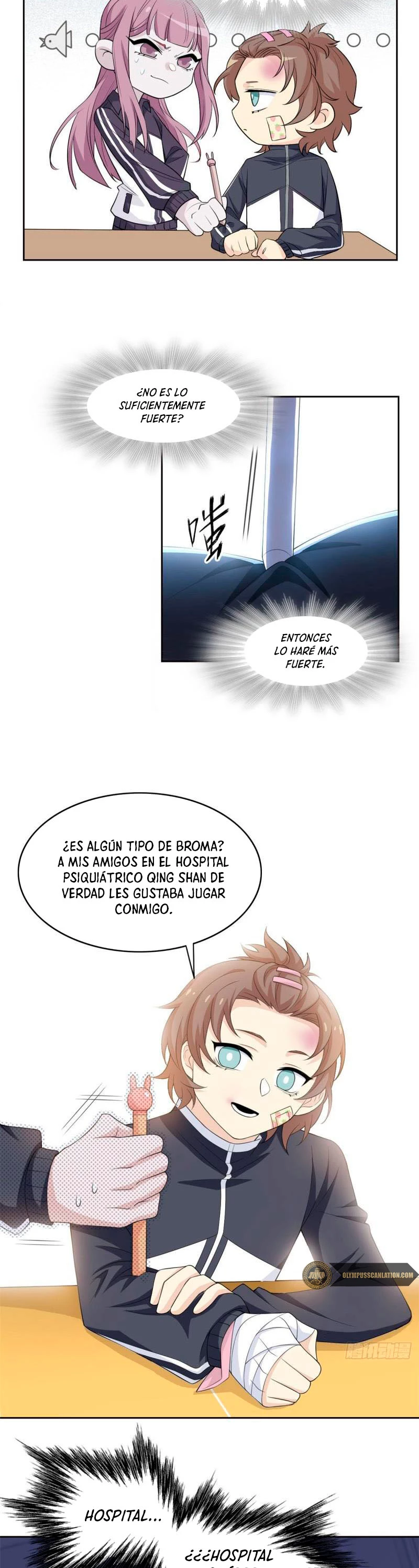 El hombre mas fuerte del manicomio capítulo 10, página 8