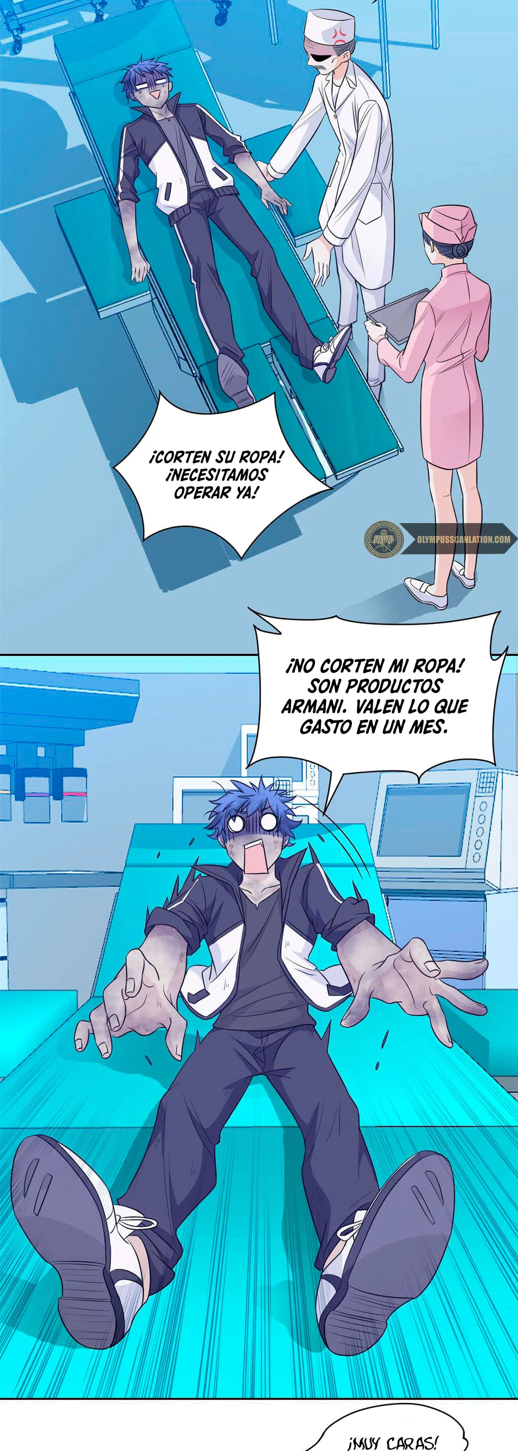 El hombre mas fuerte del manicomio capítulo 14, página 4