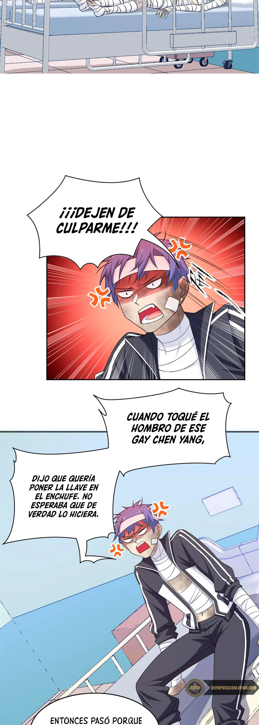 El hombre mas fuerte del manicomio capítulo 14, página 10