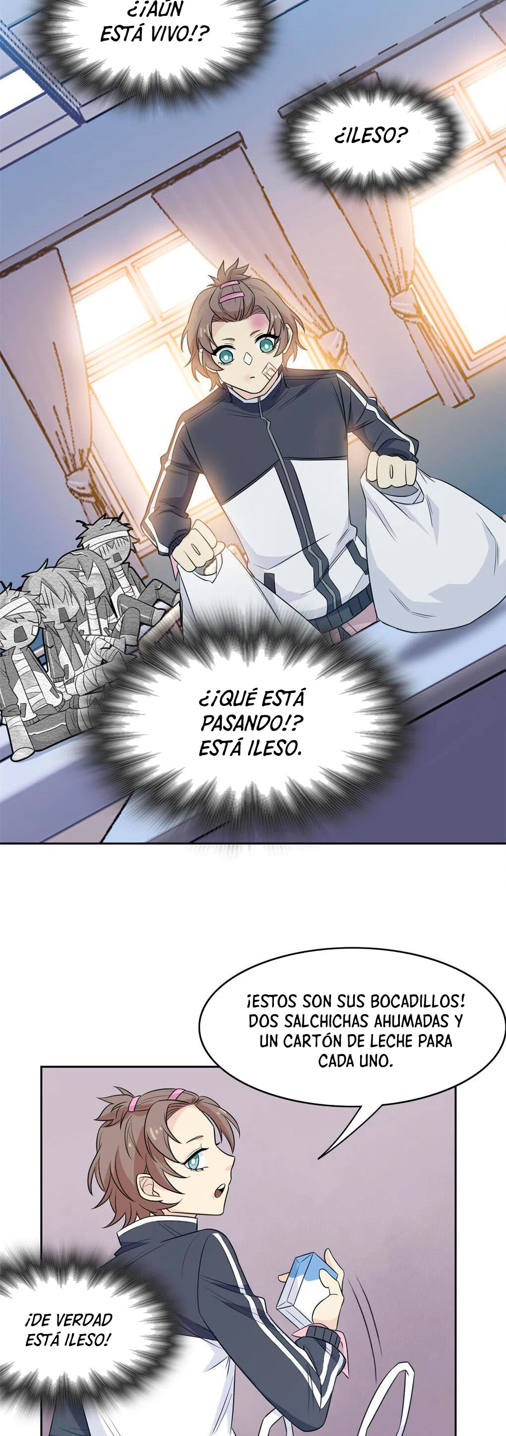 El hombre mas fuerte del manicomio capítulo 14, página 18