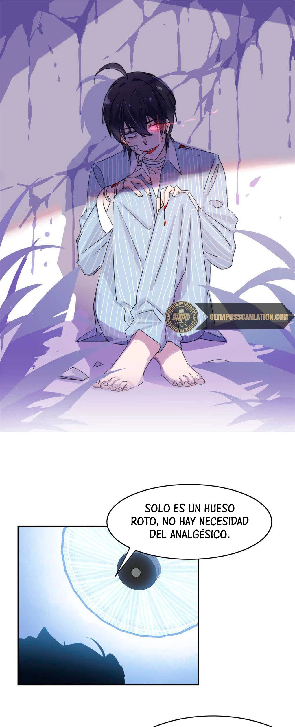 El hombre mas fuerte del manicomio capítulo 16, página 3