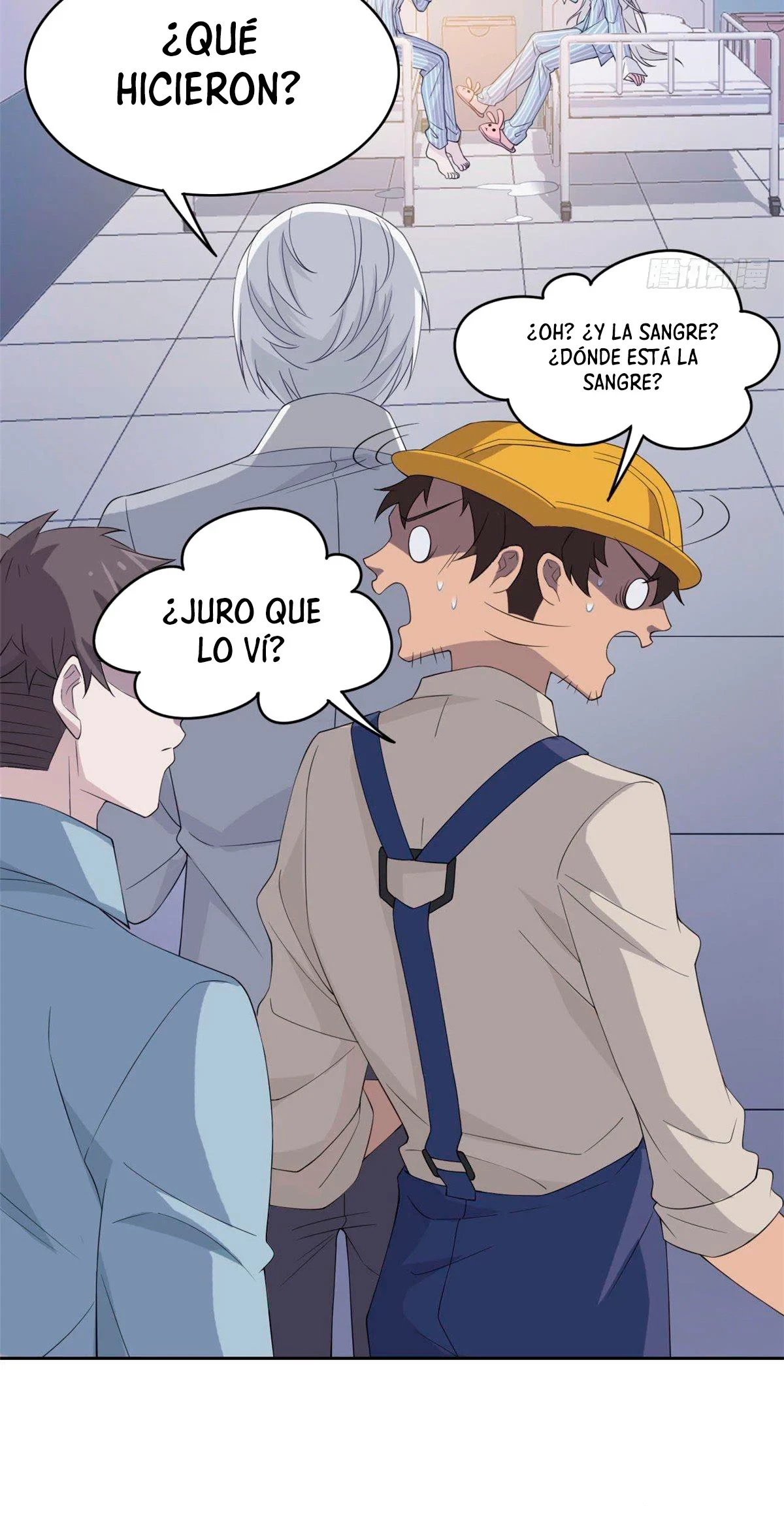 El hombre mas fuerte del manicomio capítulo 6, página 6