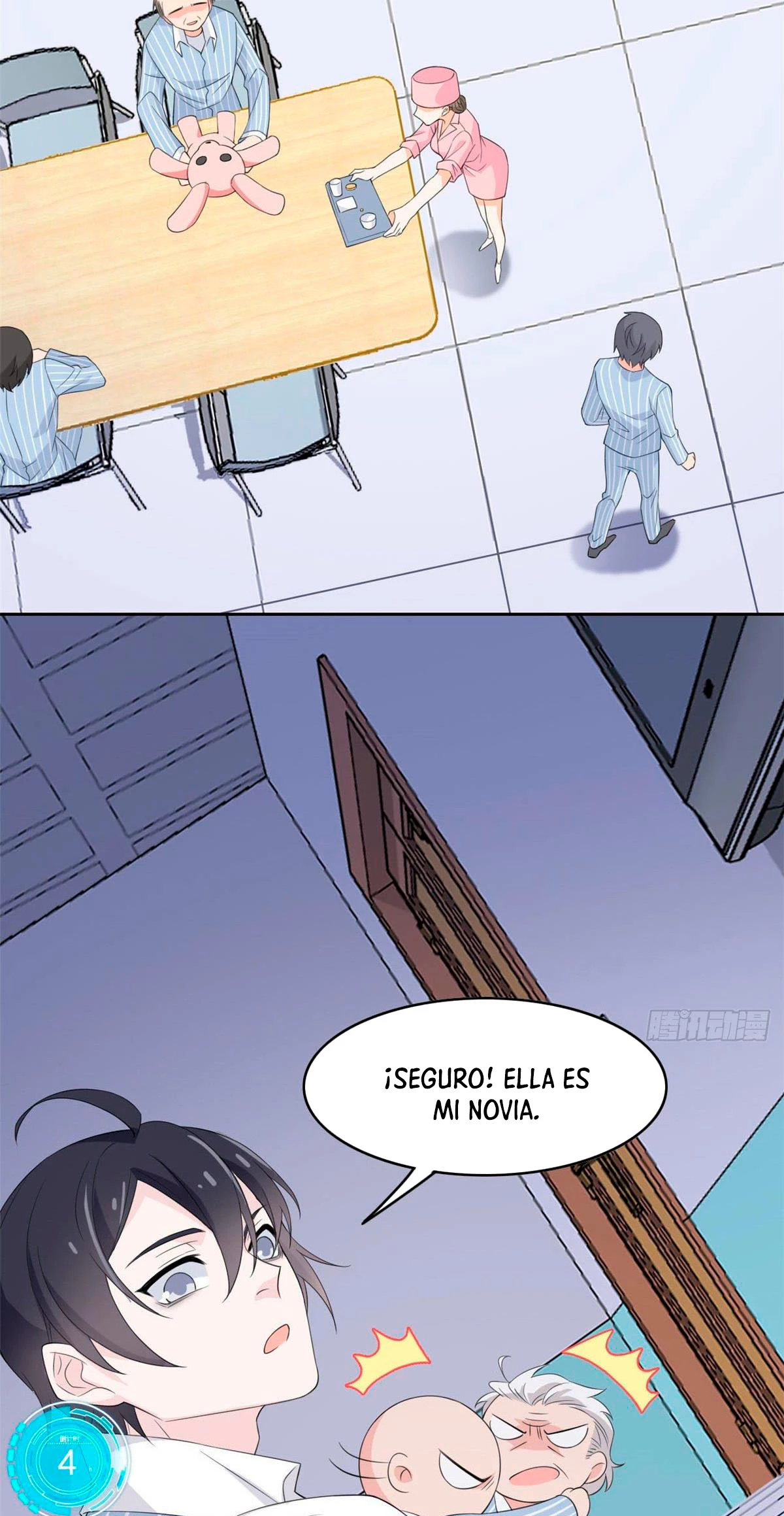 El hombre mas fuerte del manicomio capítulo 6, página 32