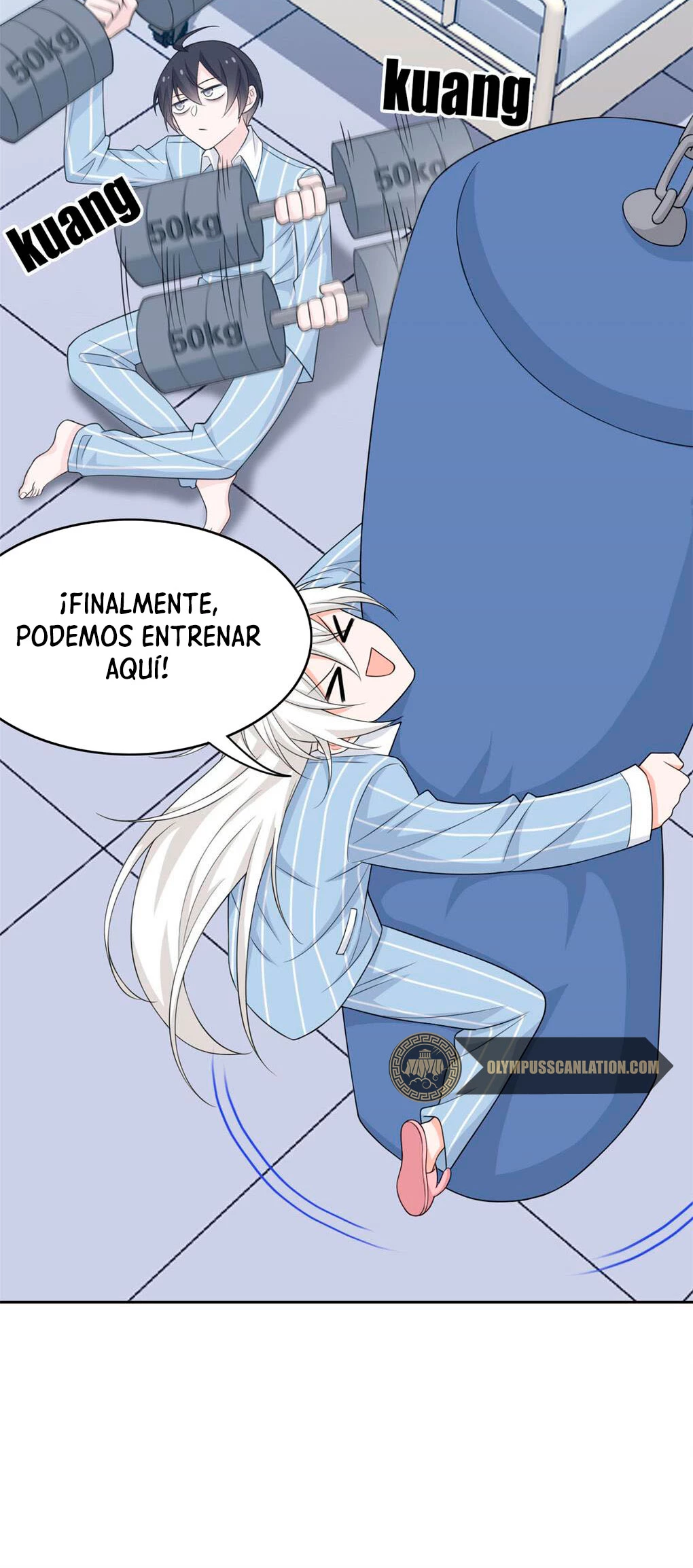 El hombre mas fuerte del manicomio capítulo 17, página 28