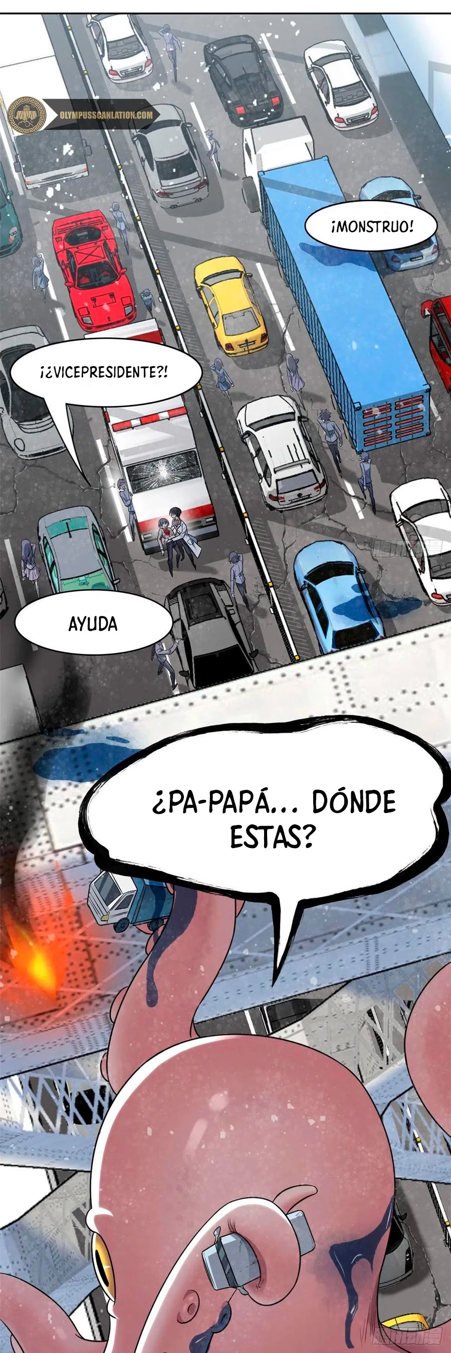 El hombre mas fuerte del manicomio capítulo 37, página 9