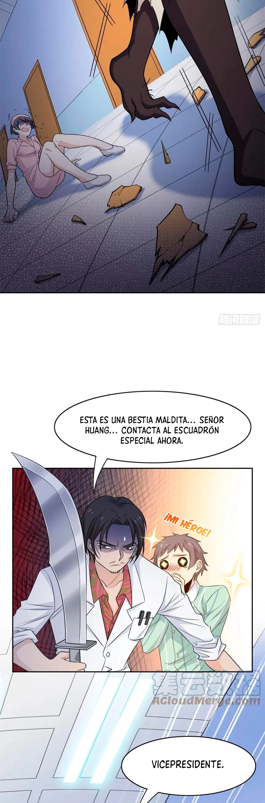 El hombre mas fuerte del manicomio capítulo 47, página 13