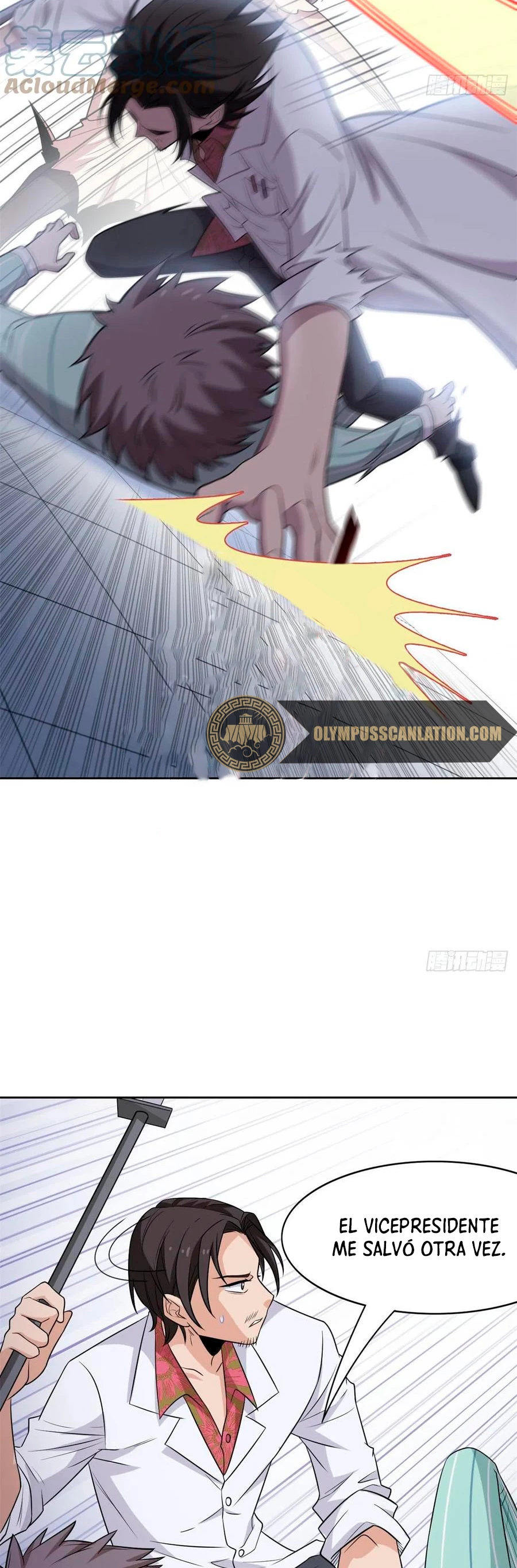 El hombre mas fuerte del manicomio capítulo 47, página 17