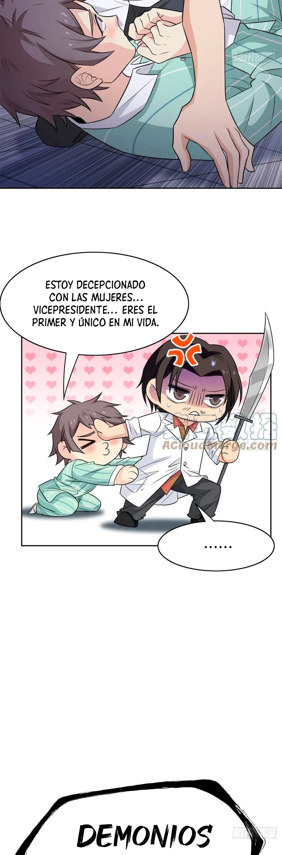 El hombre mas fuerte del manicomio capítulo 47, página 18