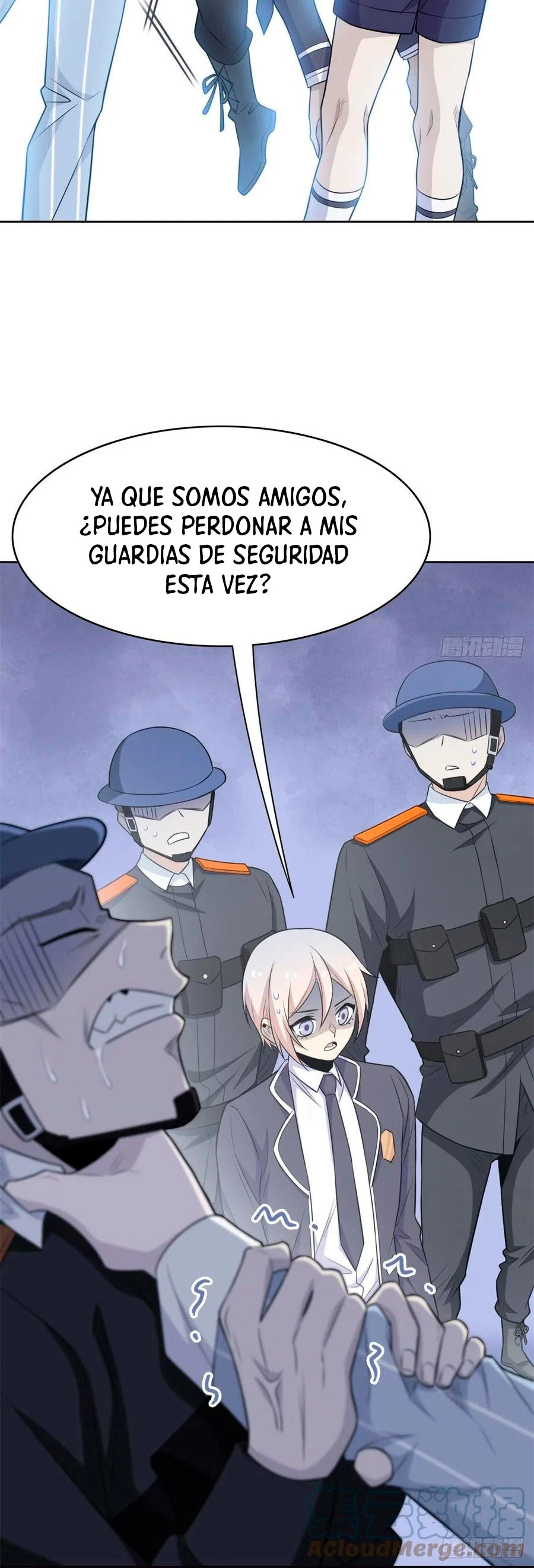 El hombre mas fuerte del manicomio capítulo 54, página 16