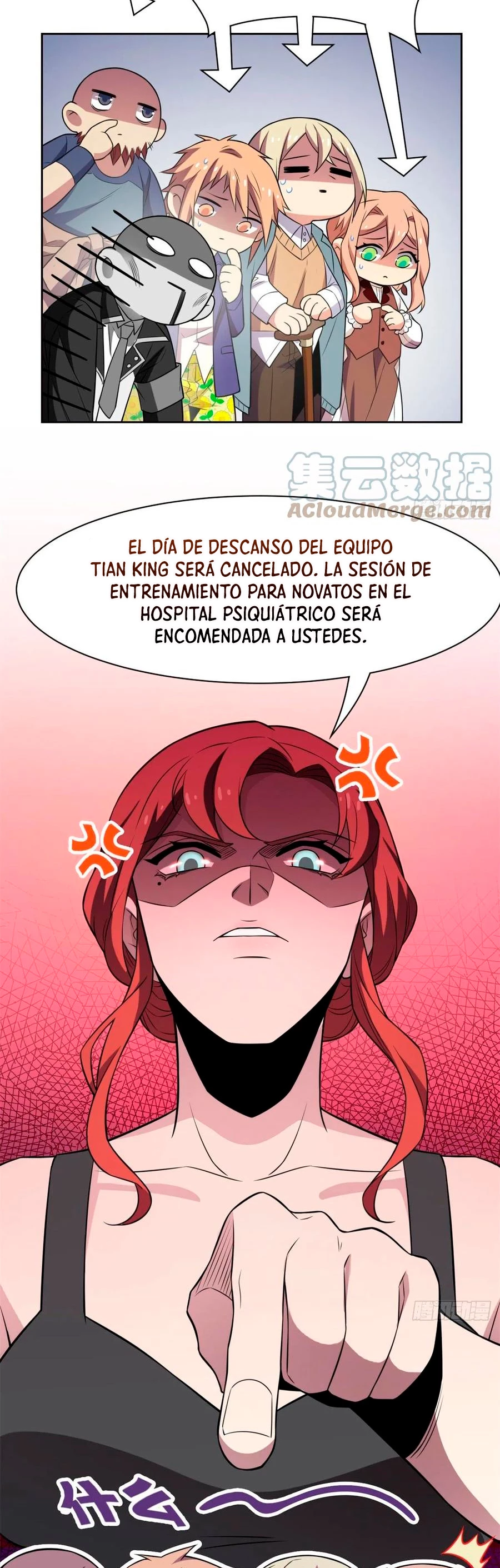 El hombre mas fuerte del manicomio capítulo 55, página 8