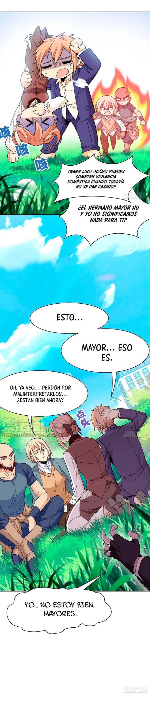 El hombre mas fuerte del manicomio capítulo 59, página 10