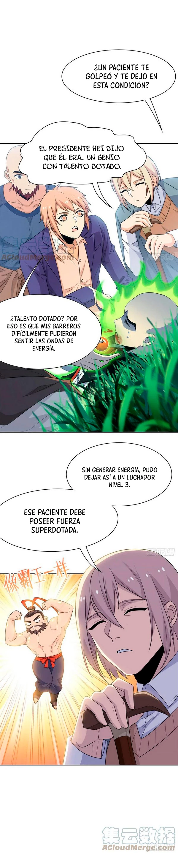 El hombre mas fuerte del manicomio capítulo 59, página 11