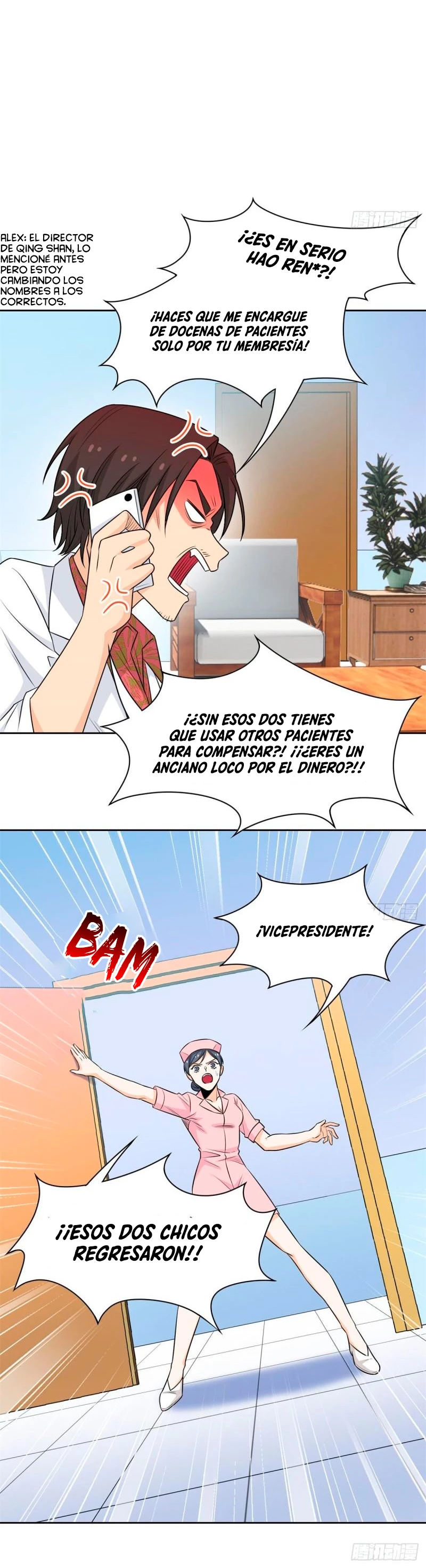El hombre mas fuerte del manicomio capítulo 71, página 20
