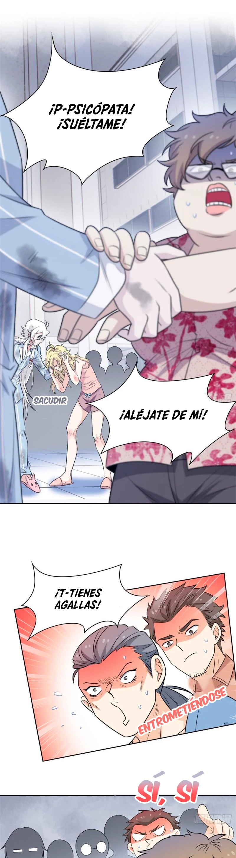 El hombre mas fuerte del manicomio capítulo 72, página 11