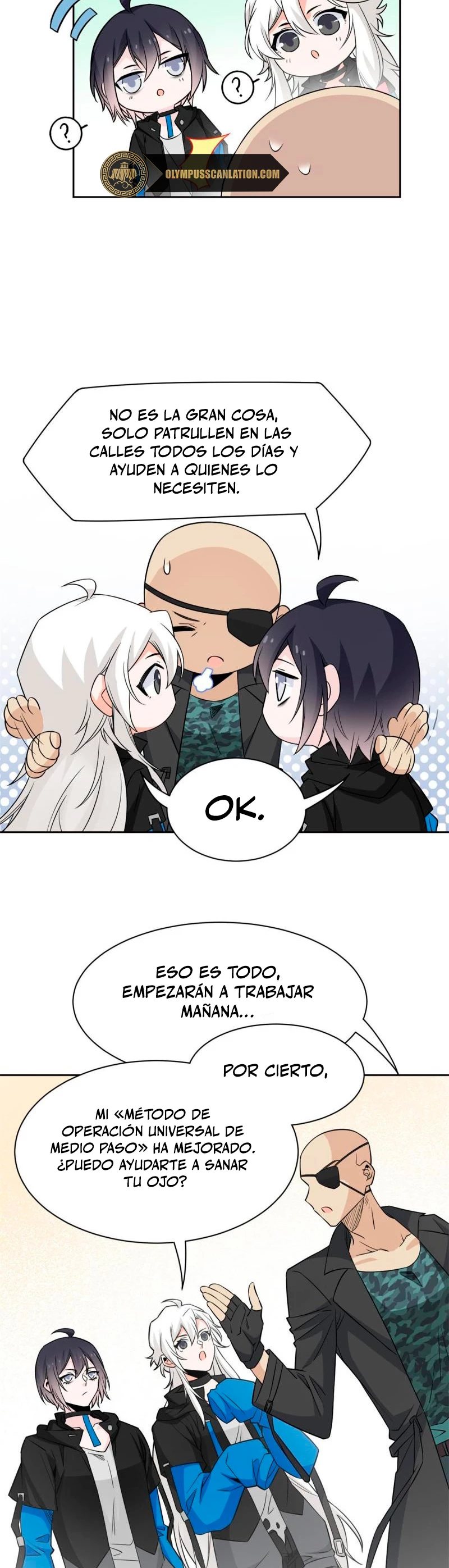El hombre mas fuerte del manicomio capítulo 77, página 20