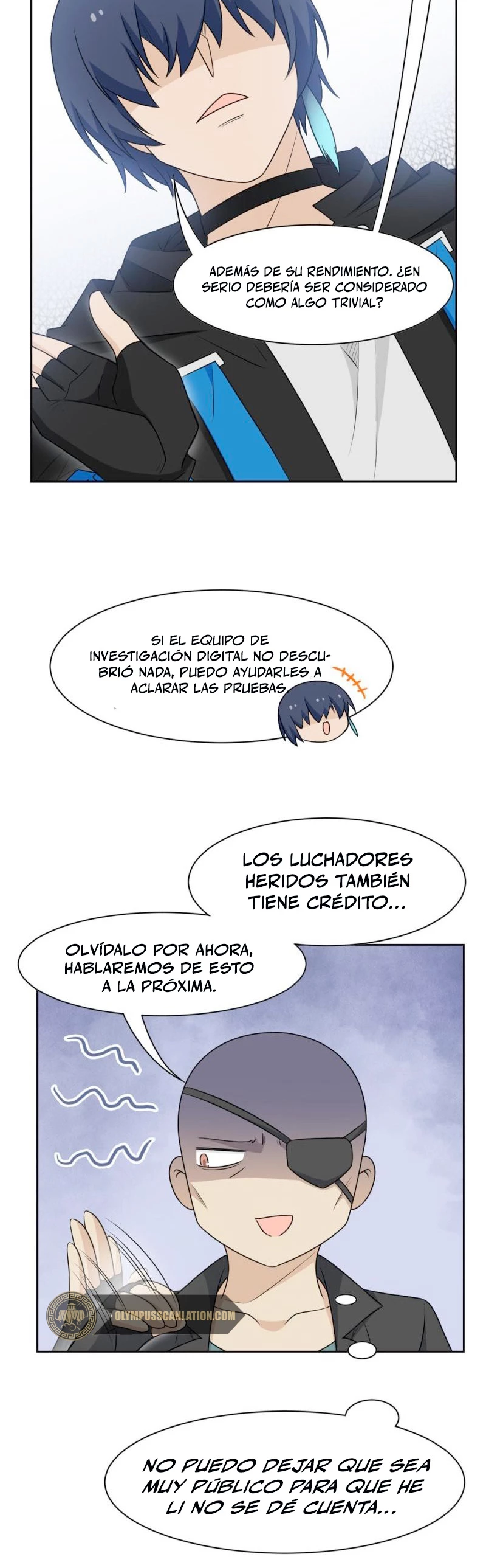 El hombre mas fuerte del manicomio capítulo 82, página 8