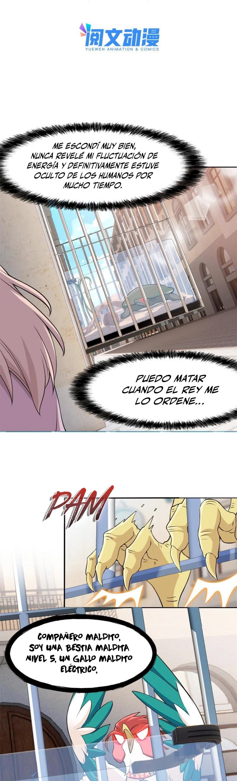 El hombre mas fuerte del manicomio capítulo 85, página 3