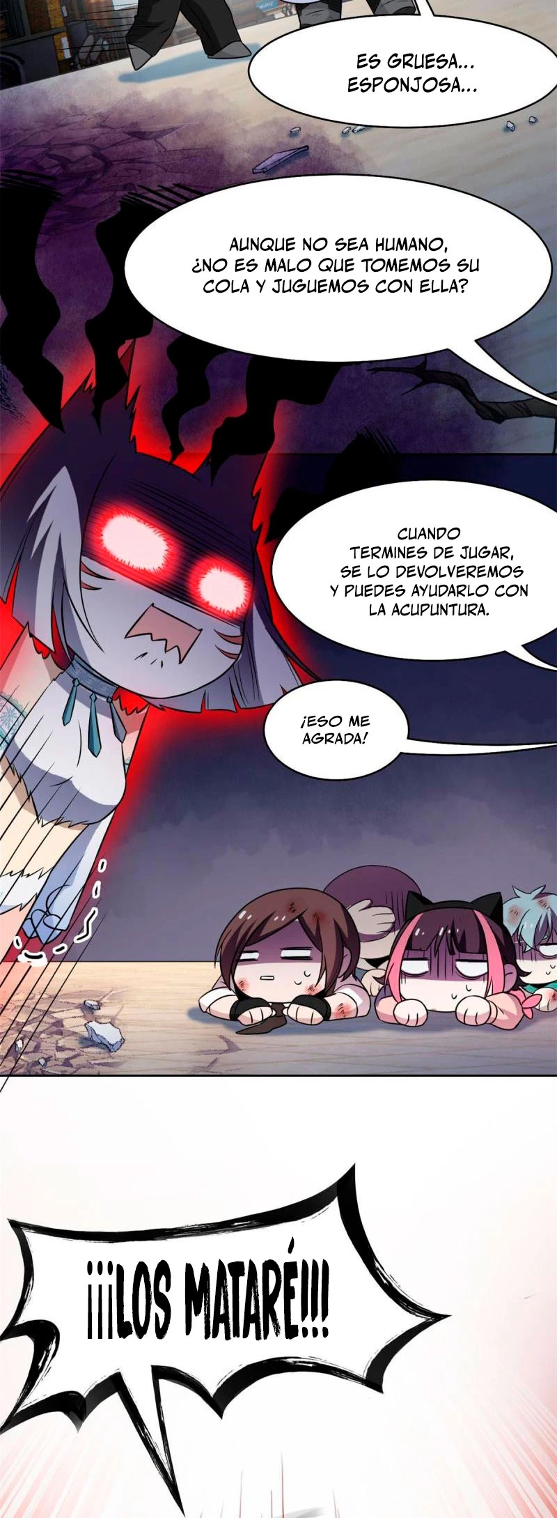El hombre mas fuerte del manicomio capítulo 99, página 19
