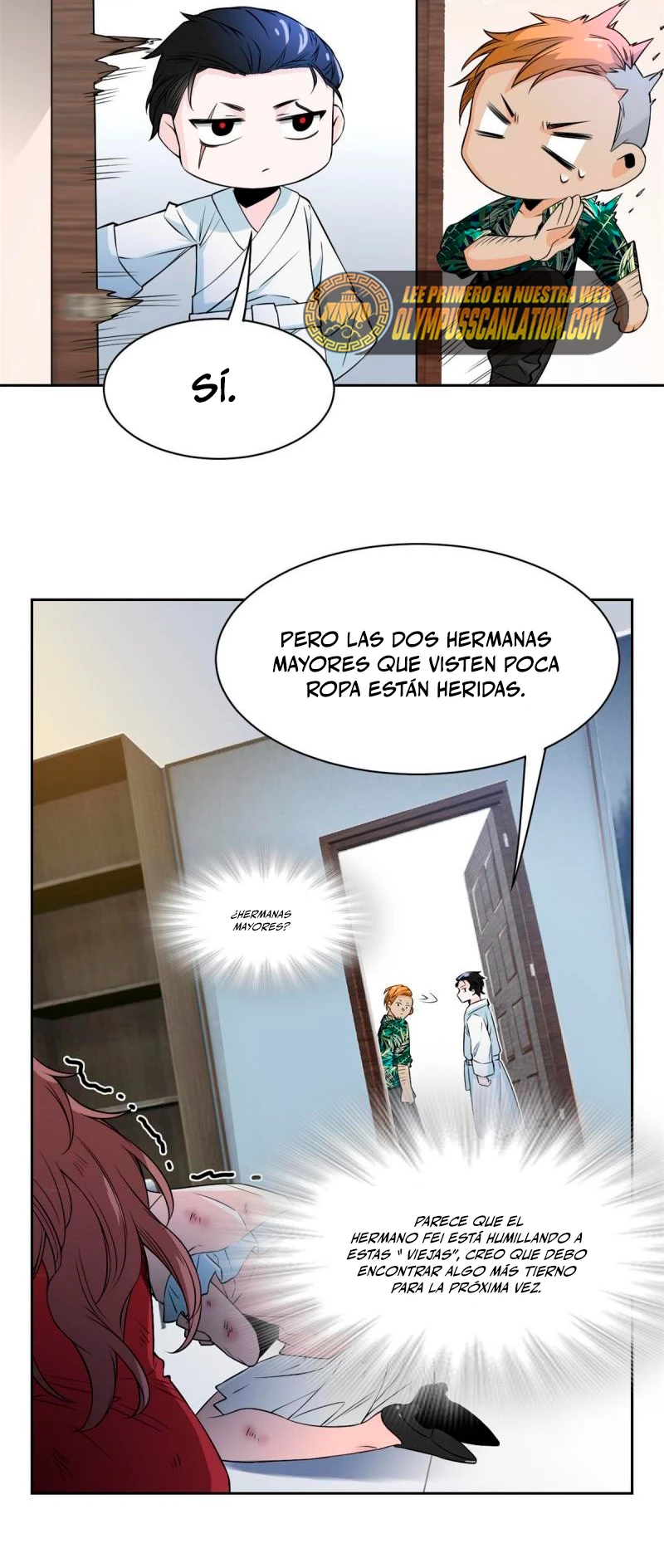 El hombre mas fuerte del manicomio capítulo 105, página 11