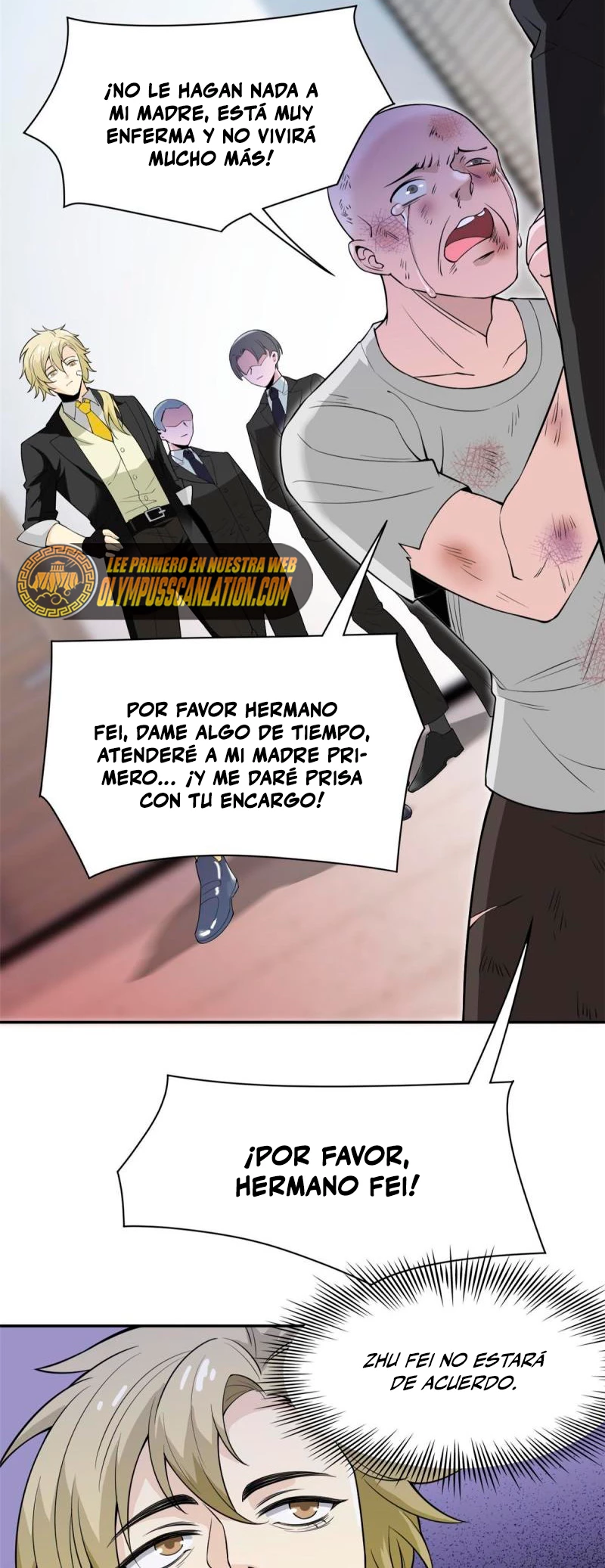 El hombre mas fuerte del manicomio capítulo 107, página 12