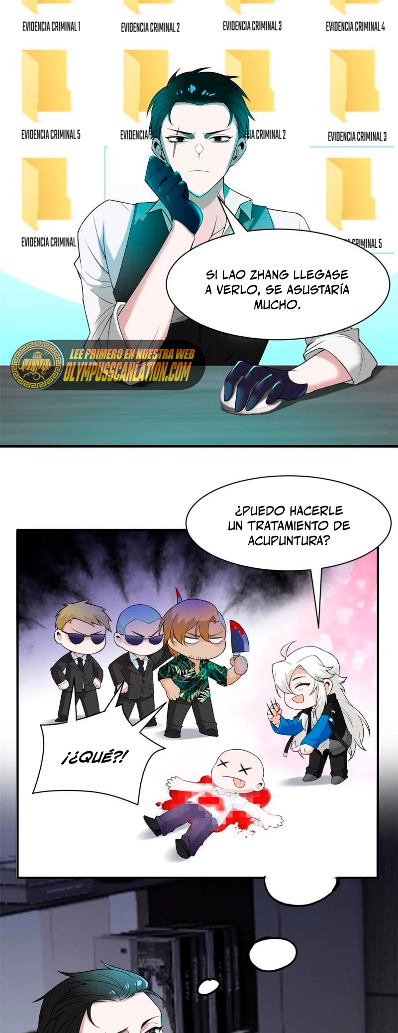 El hombre mas fuerte del manicomio capítulo 108, página 8