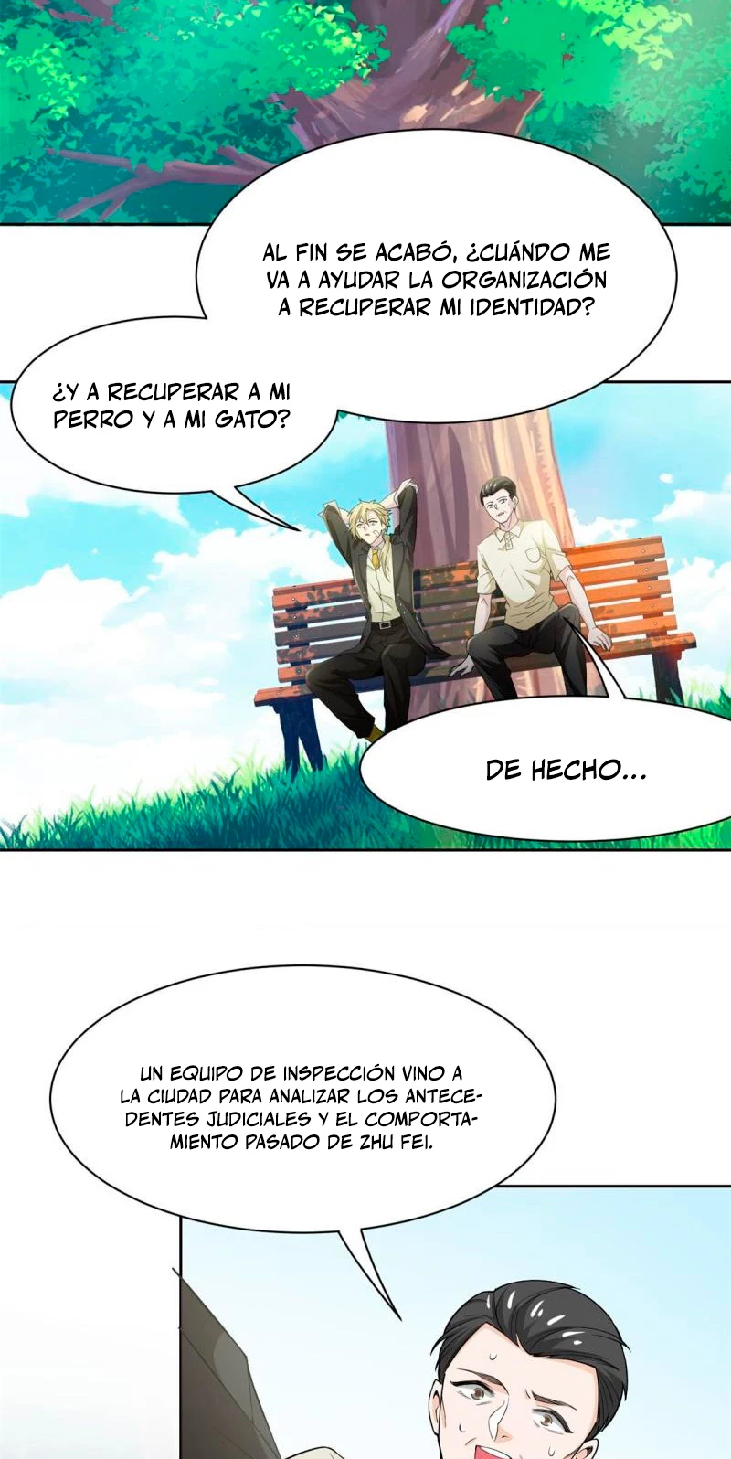 El hombre mas fuerte del manicomio capítulo 109, página 28