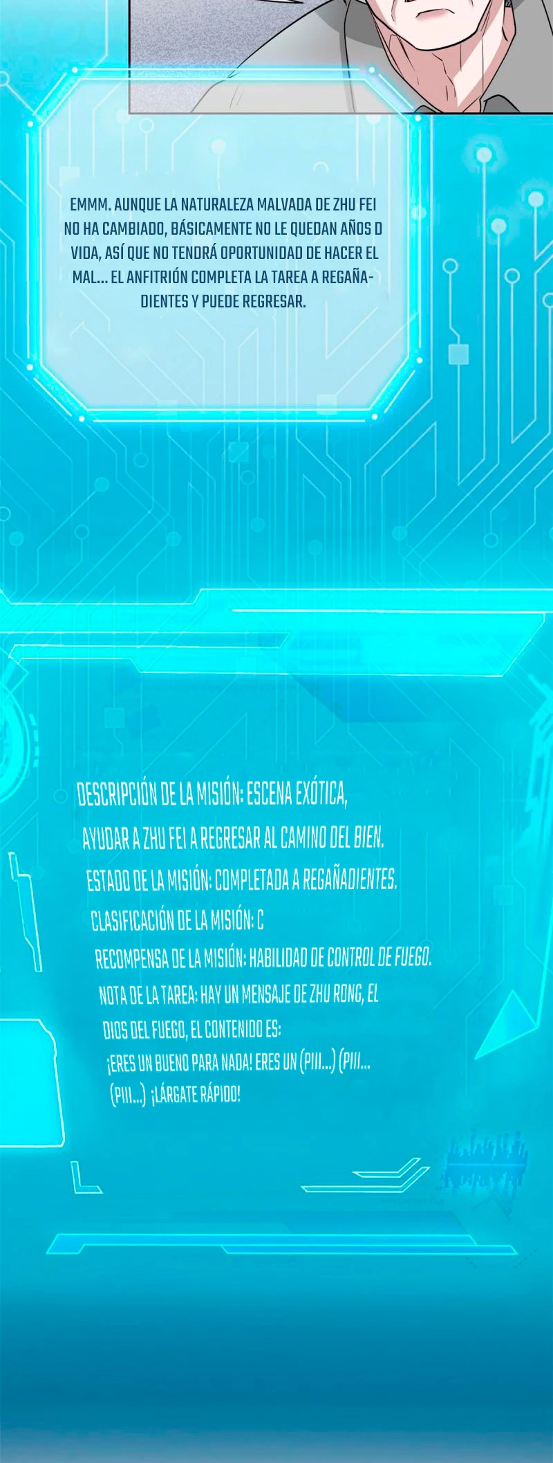 El hombre mas fuerte del manicomio capítulo 110, página 32
