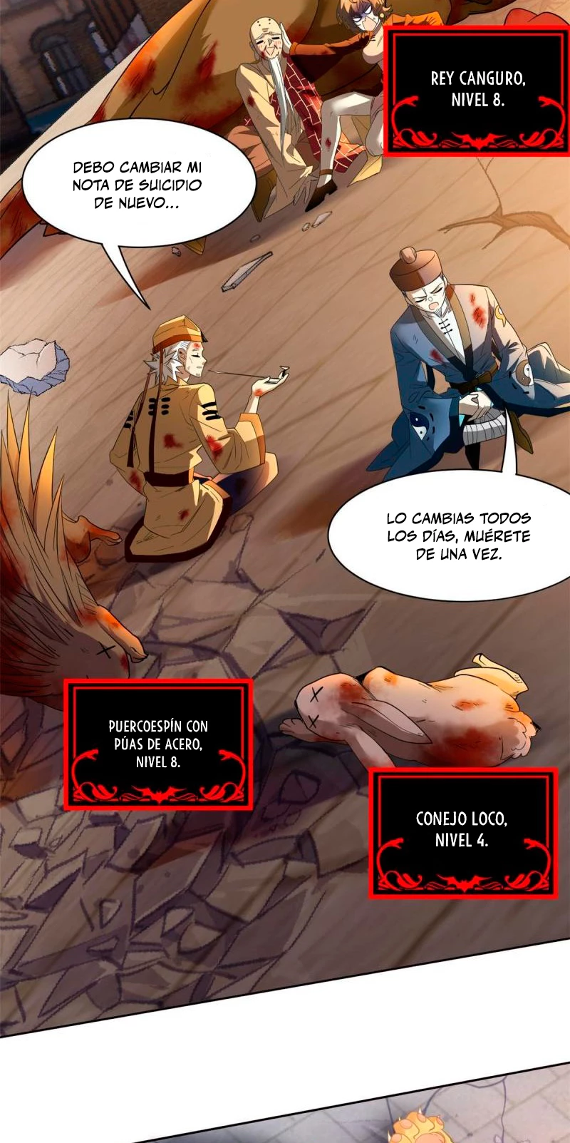 El hombre mas fuerte del manicomio capítulo 119, página 23