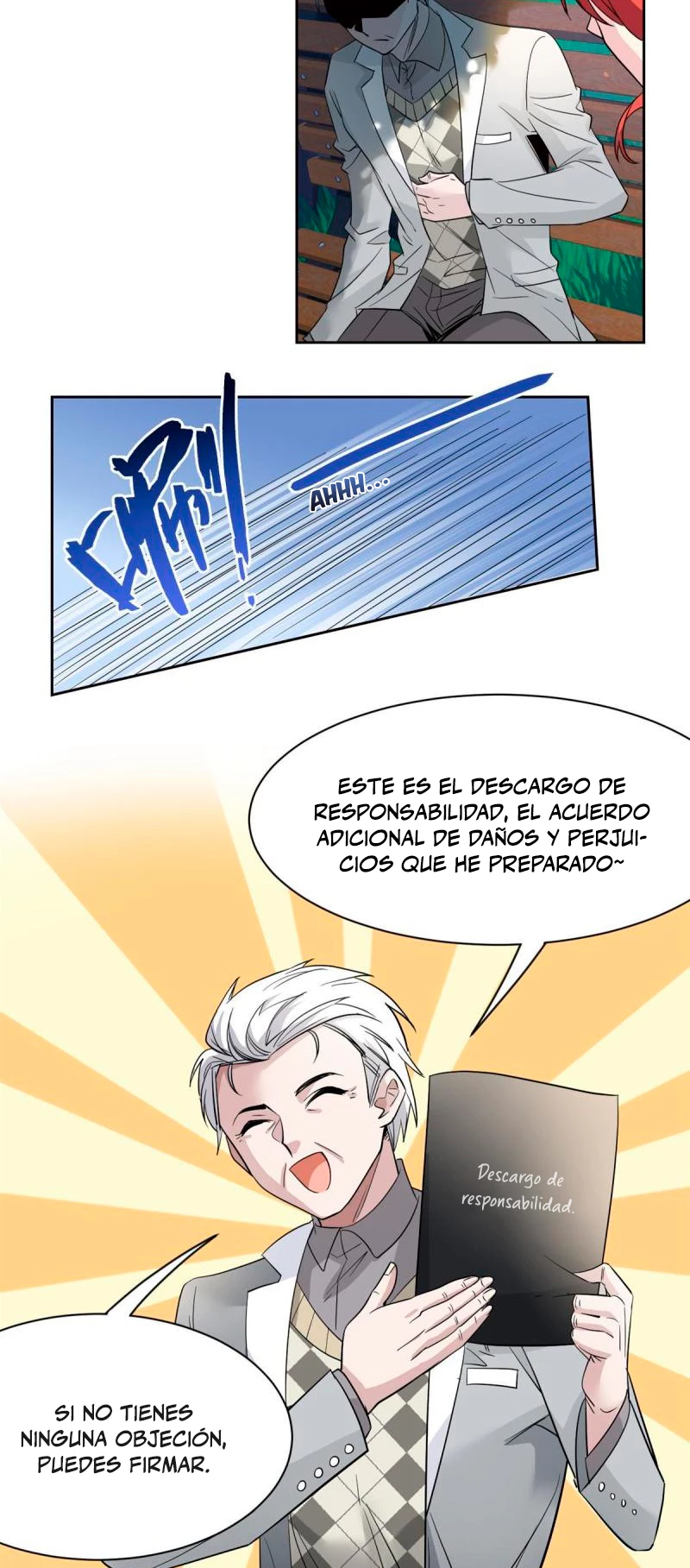 El hombre mas fuerte del manicomio capítulo 121, página 17