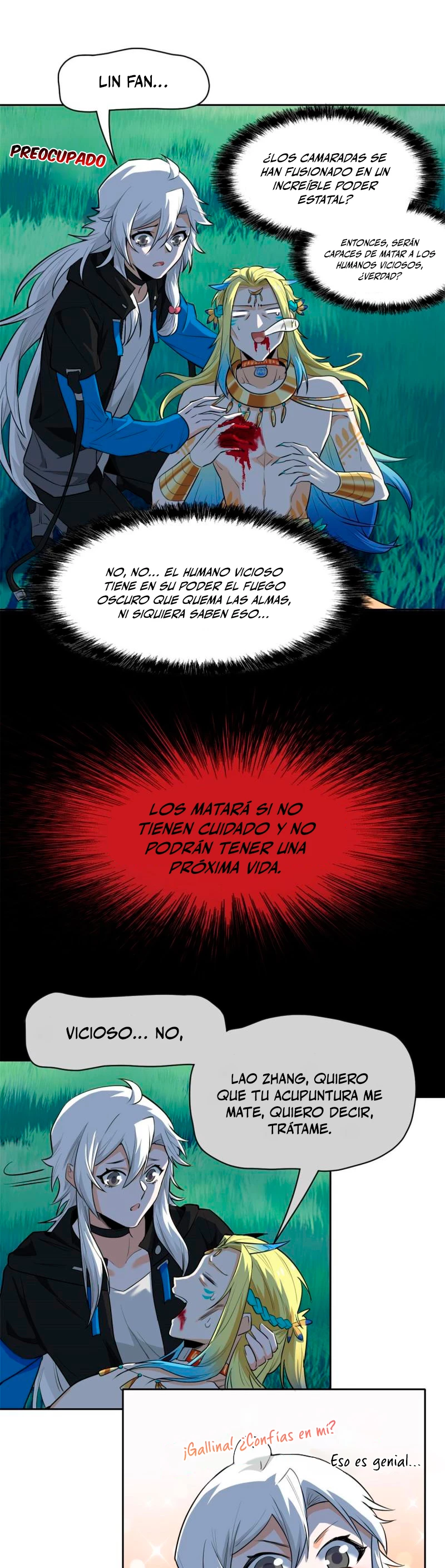 El hombre mas fuerte del manicomio capítulo 140, página 11