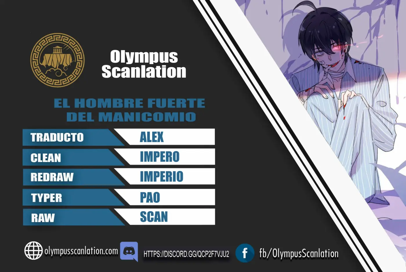 El hombre mas fuerte del manicomio capítulo 56, página 1