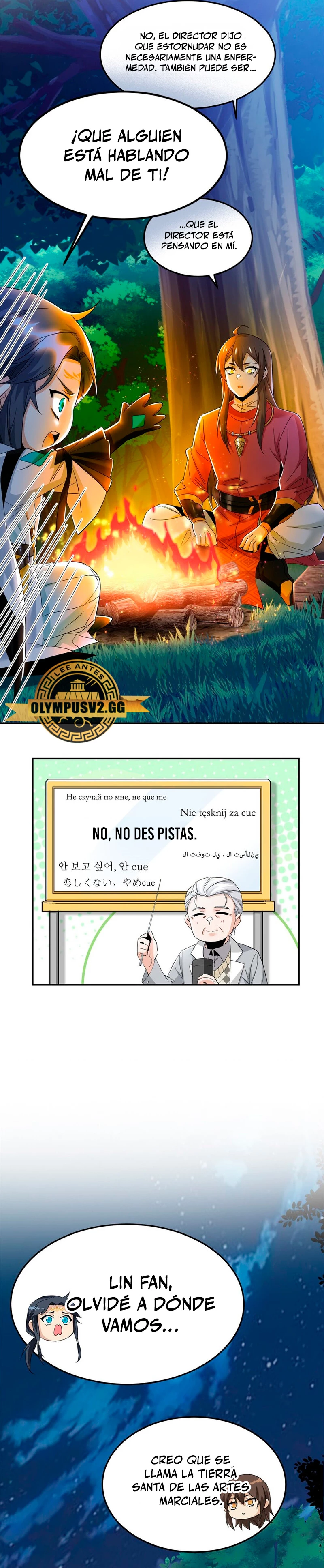 El hombre mas fuerte del manicomio capítulo 192, página 19