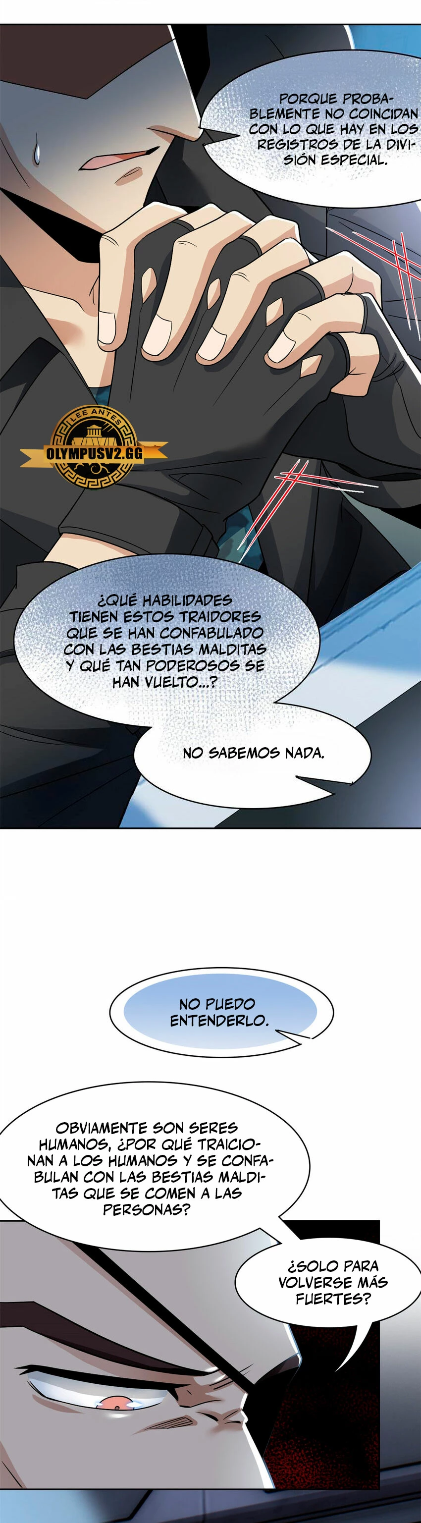 El hombre mas fuerte del manicomio capítulo 209, página 8