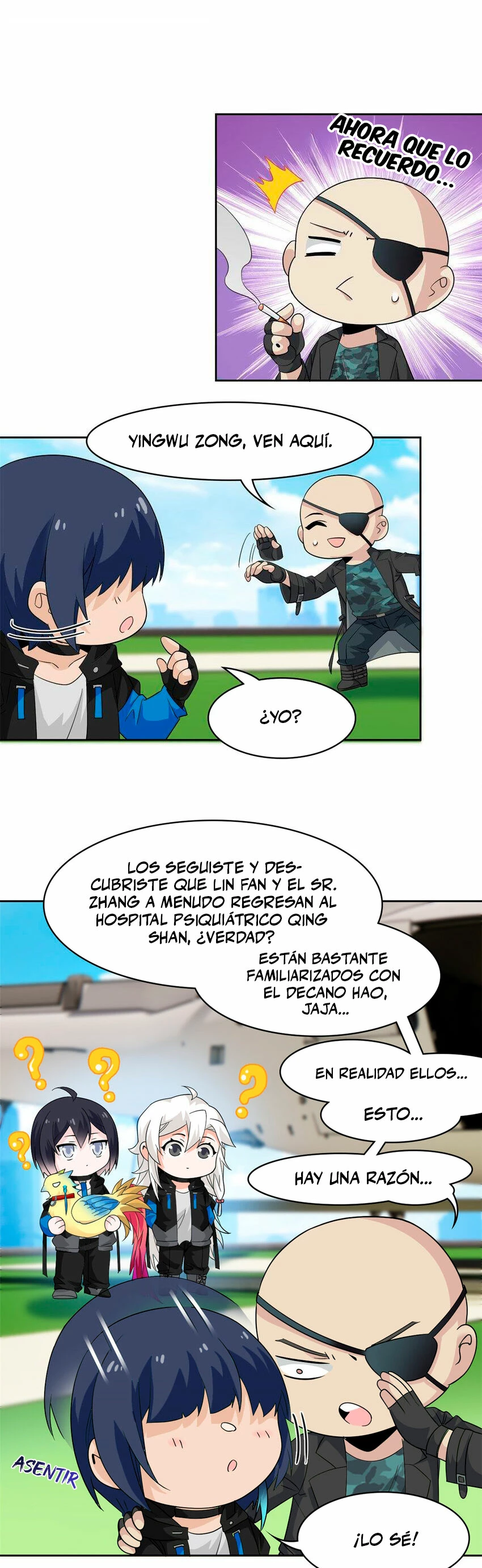 El hombre mas fuerte del manicomio capítulo 209, página 12