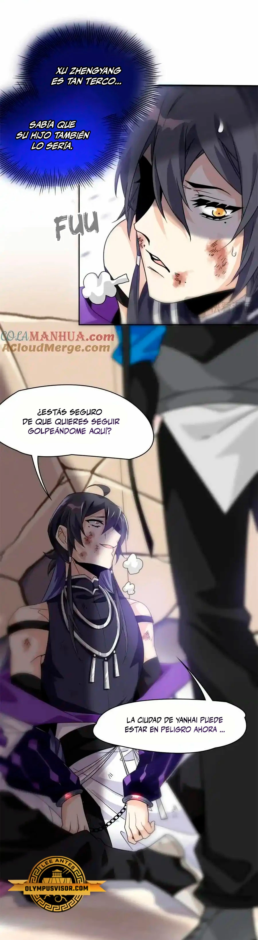 El hombre mas fuerte del manicomio capítulo 216, página 17