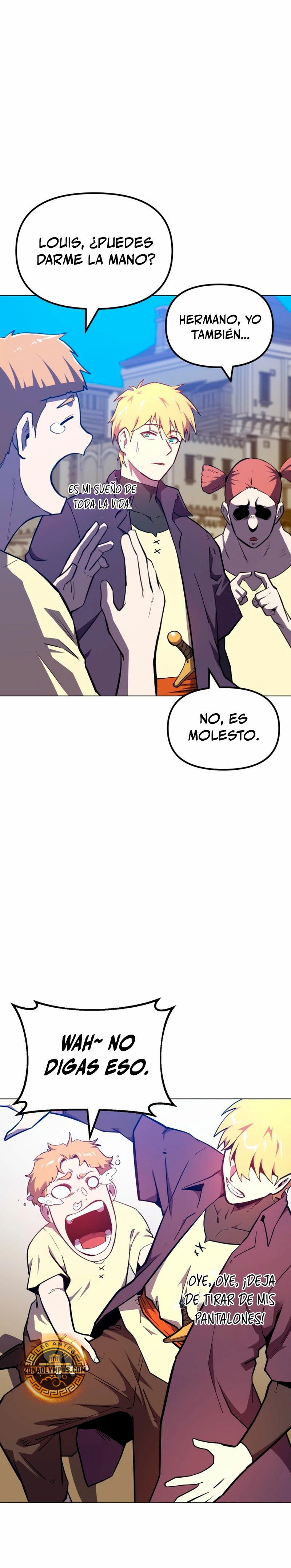 El hombre más guapo se convirtió en esqueleto capítulo 1, página 33
