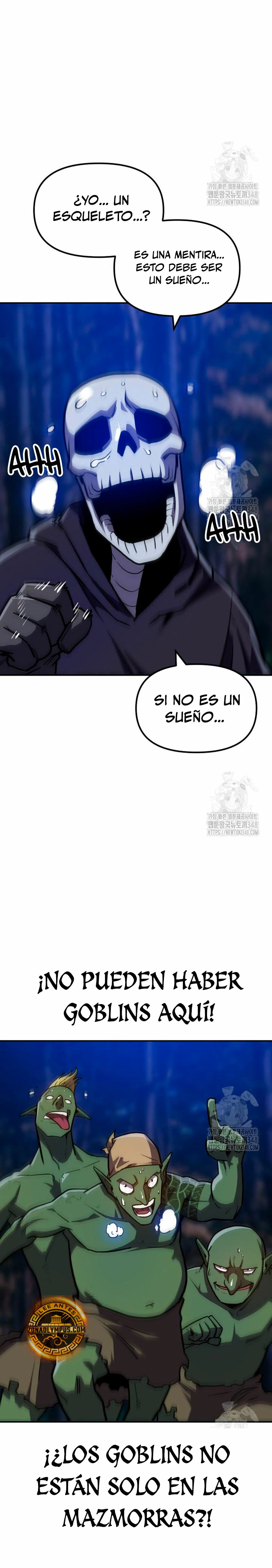 El hombre más guapo se convirtió en esqueleto capítulo 2, página 22