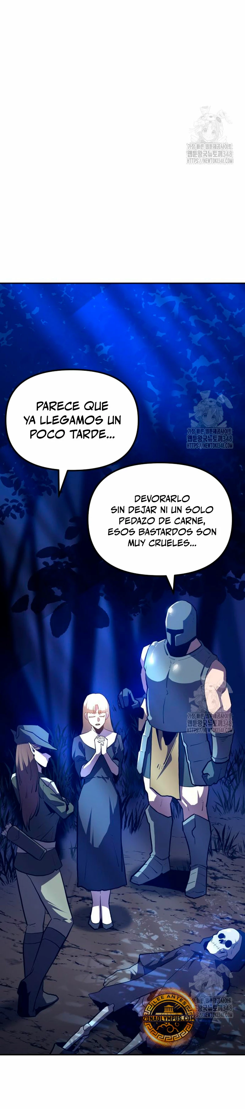 El hombre más guapo se convirtió en esqueleto capítulo 2, página 35