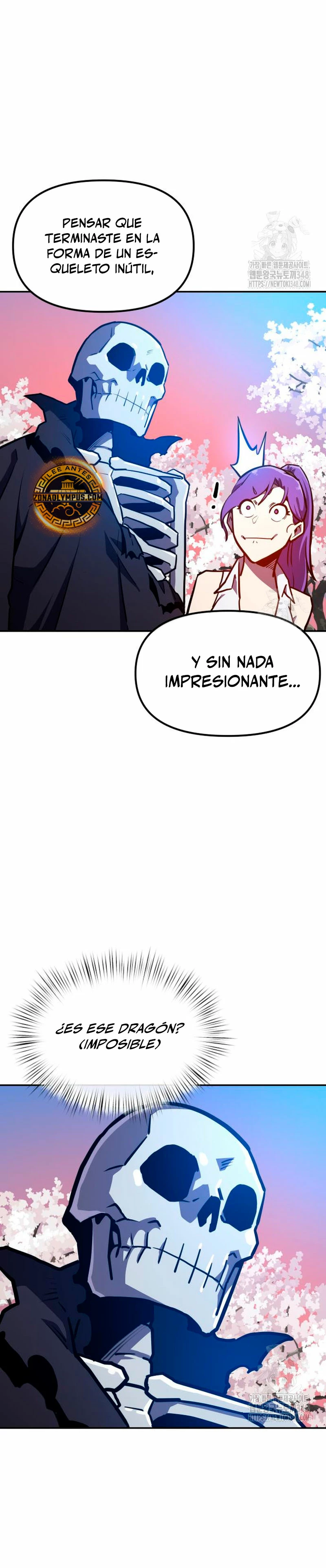 El hombre más guapo se convirtió en esqueleto capítulo 4, página 7
