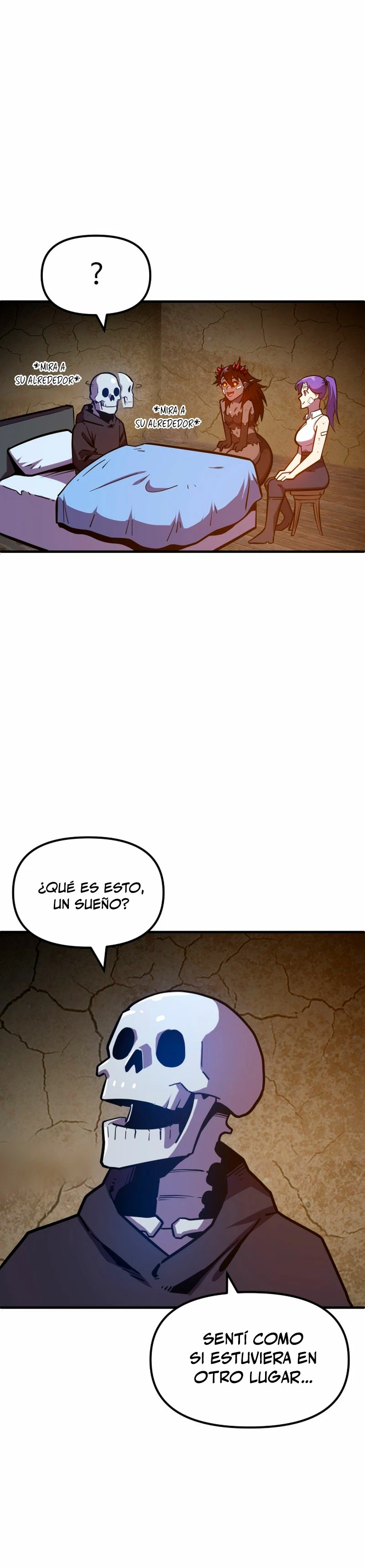 El hombre más guapo se convirtió en esqueleto capítulo 6, página 33