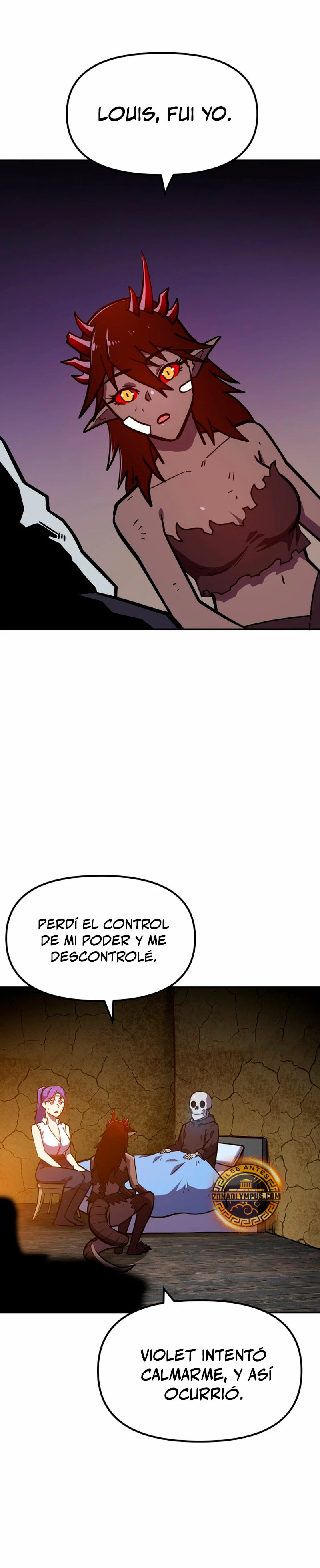 El hombre más guapo se convirtió en esqueleto capítulo 6, página 36