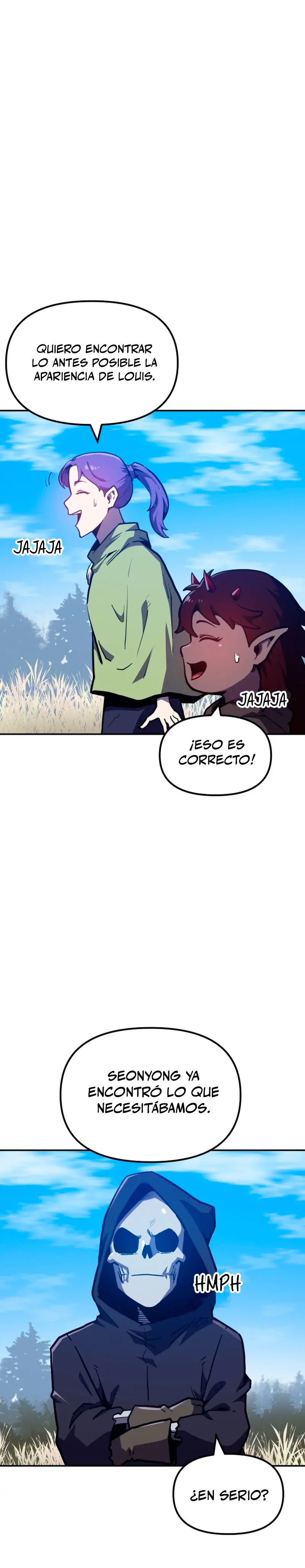 El hombre más guapo se convirtió en esqueleto capítulo 7, página 26